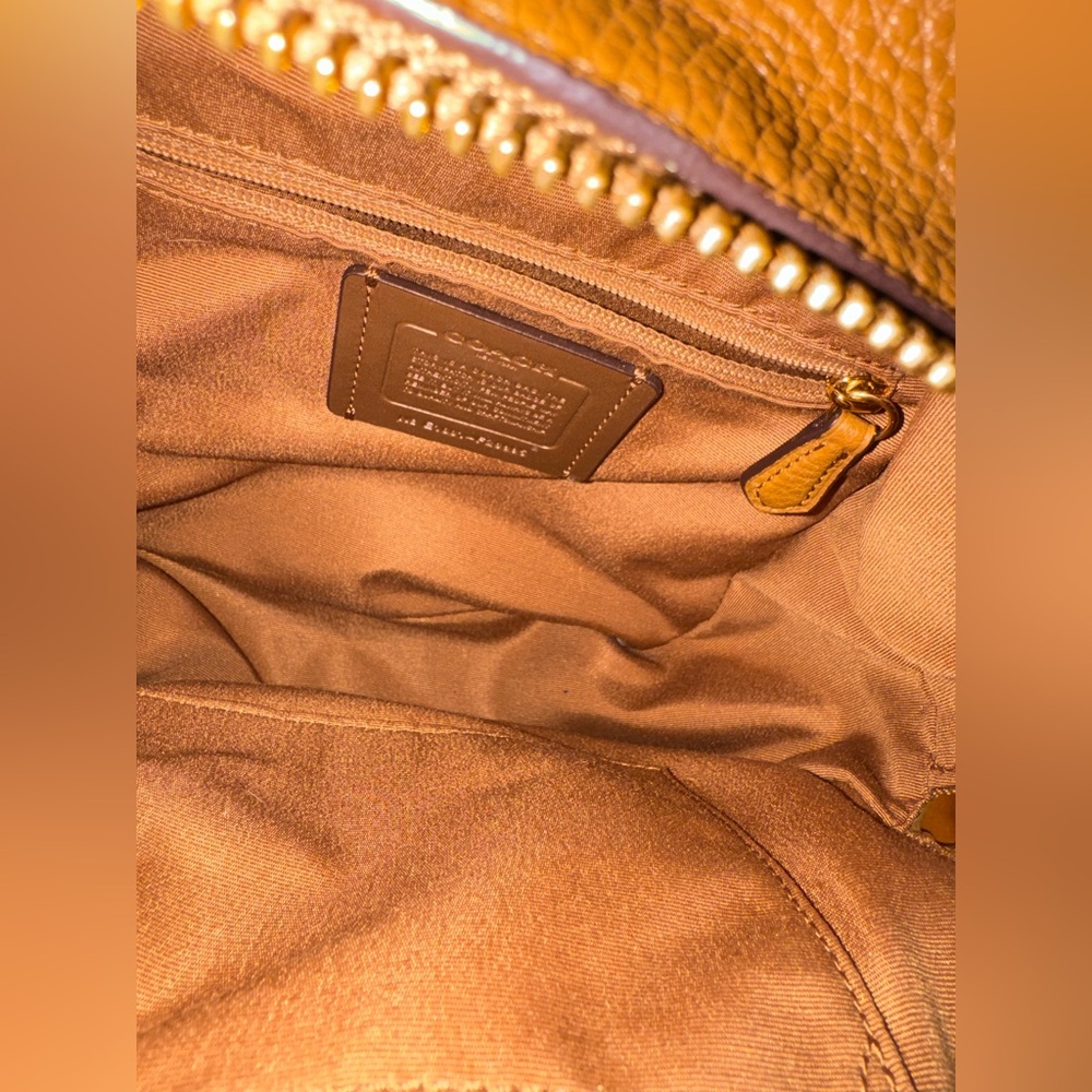 Coach Charlie Mini Leather Backpack - Picture 6 of 9